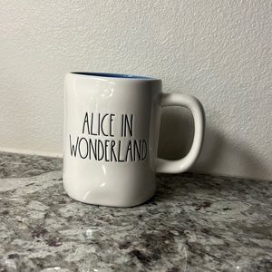 Rae Dunn Alice in Wonderland Disney Collection Coffee Cup